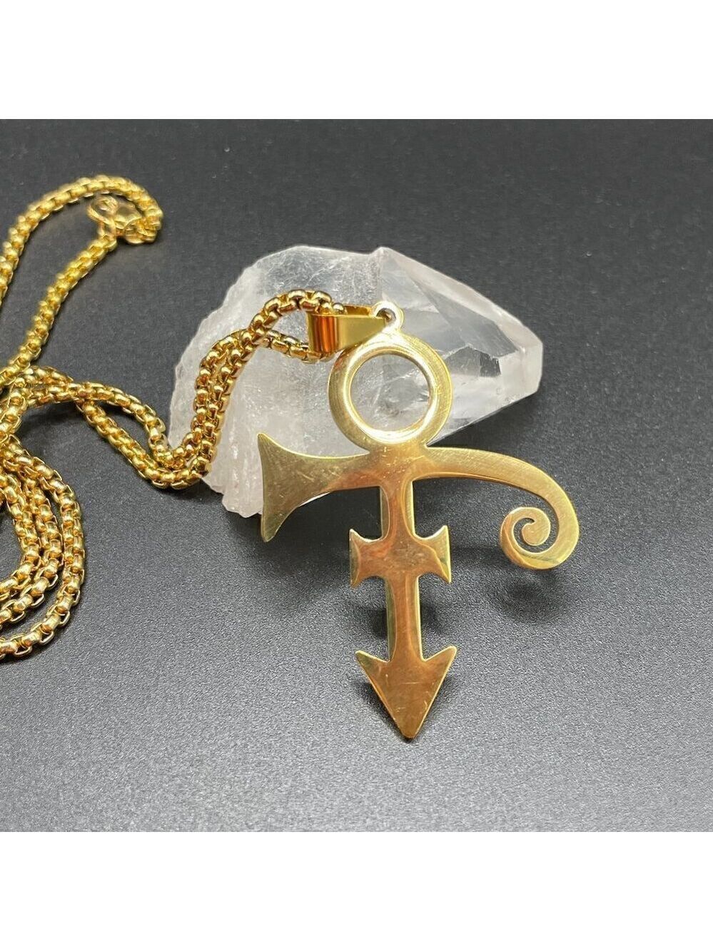 Love Symbol Inspired by Prince Rocker Necklace / Pendant #1336